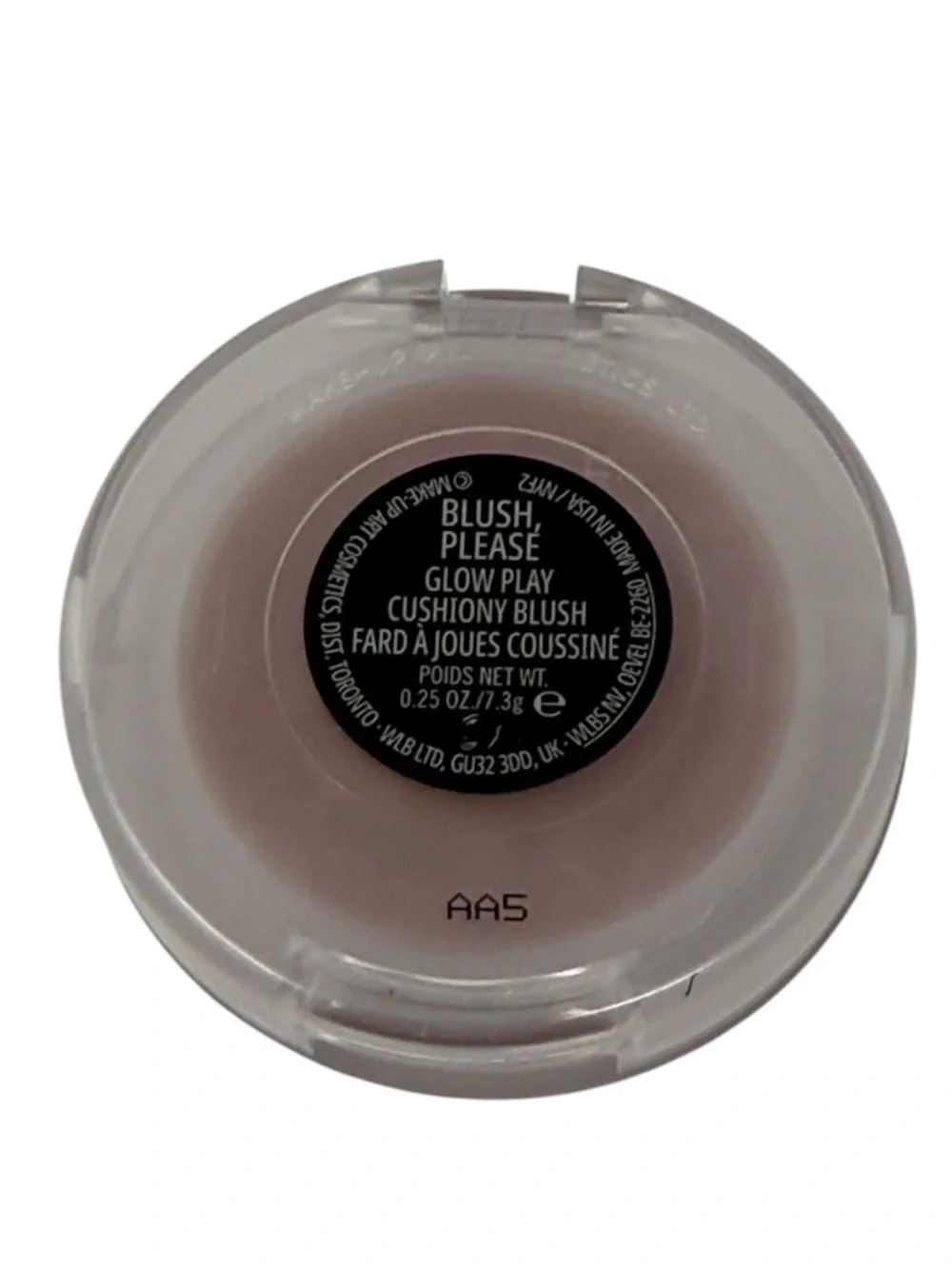 MAC Cosmetic Glow Play Cushiony Blush - BLUSH, PLEASE